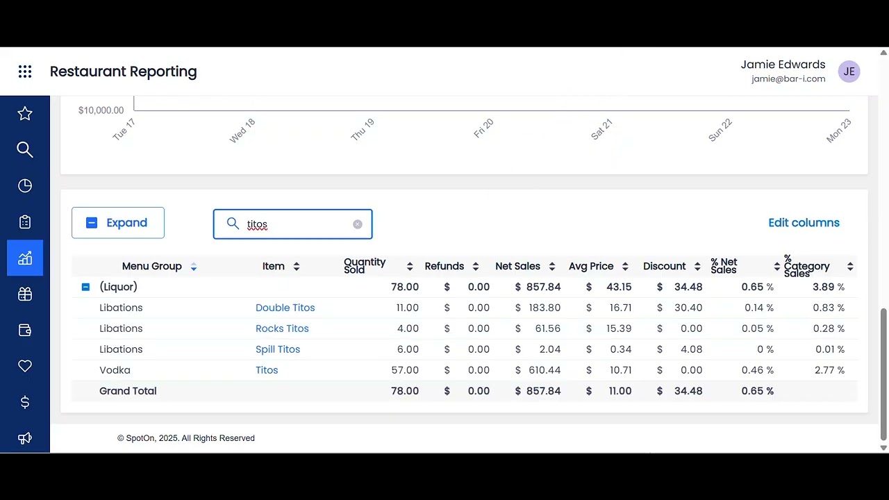 How to integrate Spot On POS with Beverage Inventory at your bar