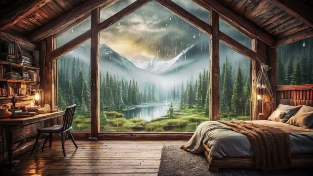 Rain Sounds for Deep Sleep 🌙 Fall Asleep Naturally Tonight