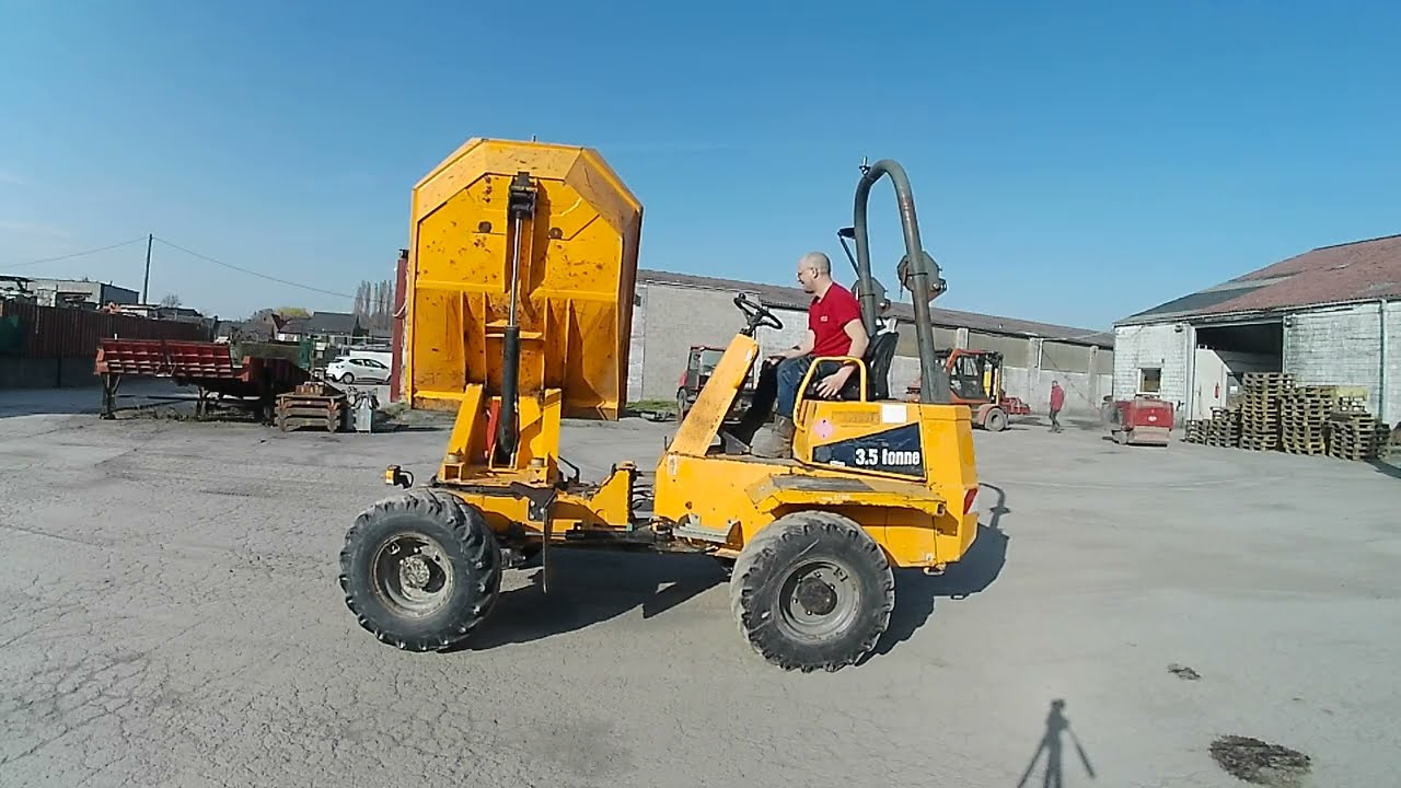 DUMPER GIRABENNE DIESEL CAPACITE 3.5T - THWAITES DE 2013  THWAITES MACH474 2013 - H835F012