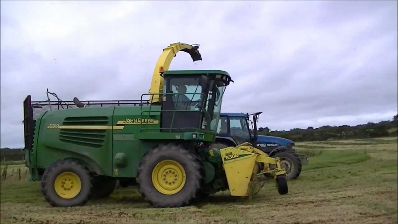 Rochford Agri contractors - Silage 2nd cut John Deere 7700