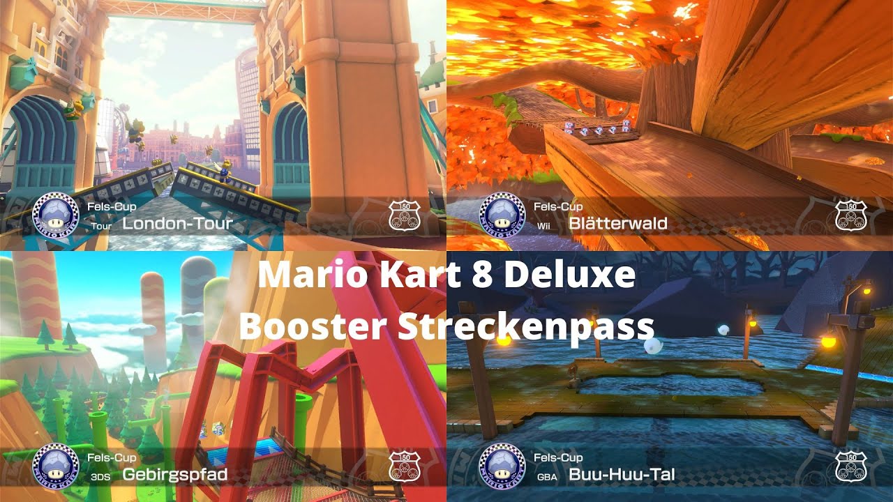 Mario Kart 8 Deluxe Booster Streckenpass - Fels Cup 150ccm