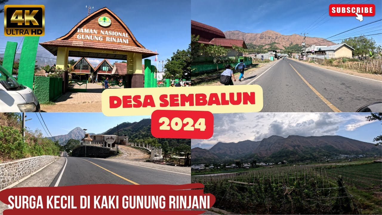 Keliling DESA SEMBALUN LOMBOK 2024 TERBARU