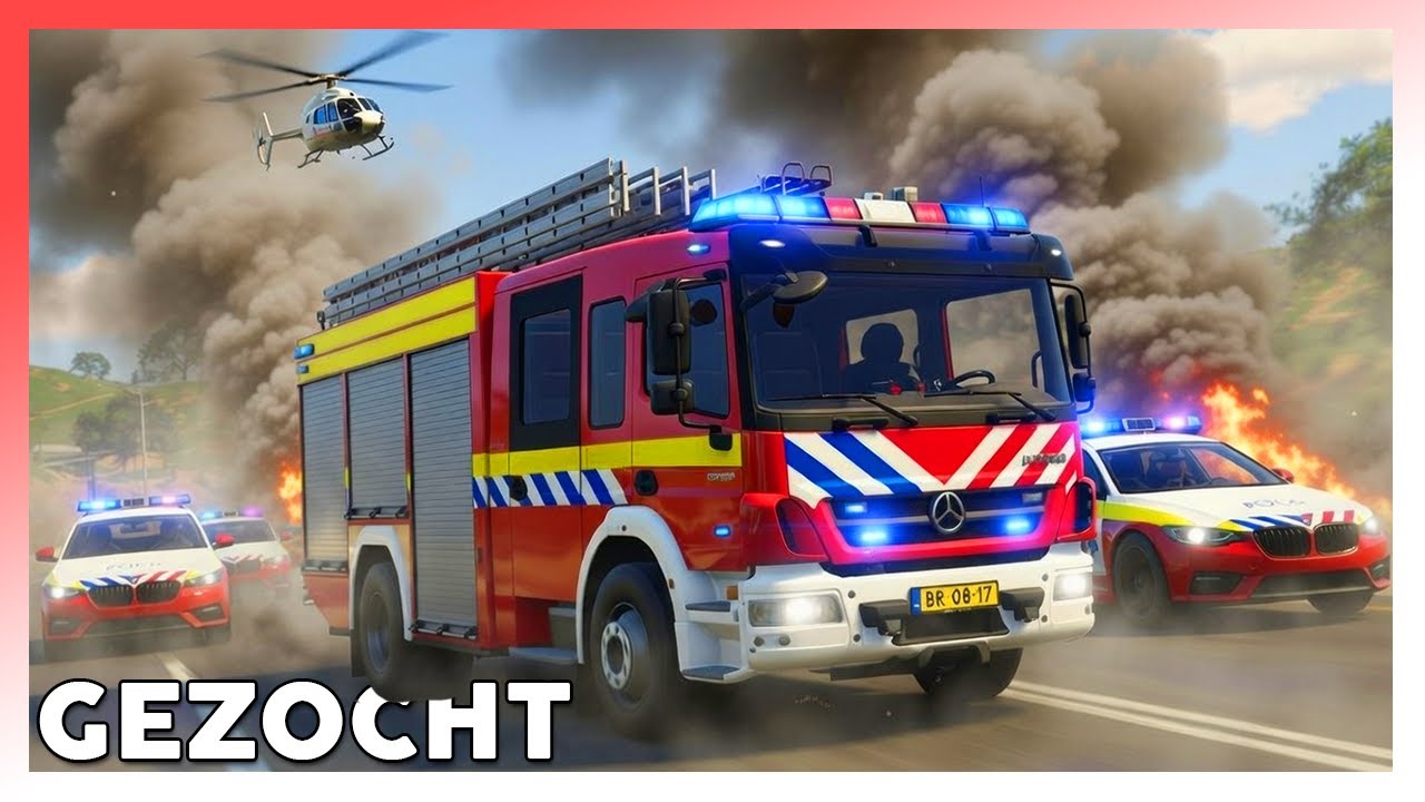 GTA V: GEZOCHT #34 - ALS DE BRANDWEER