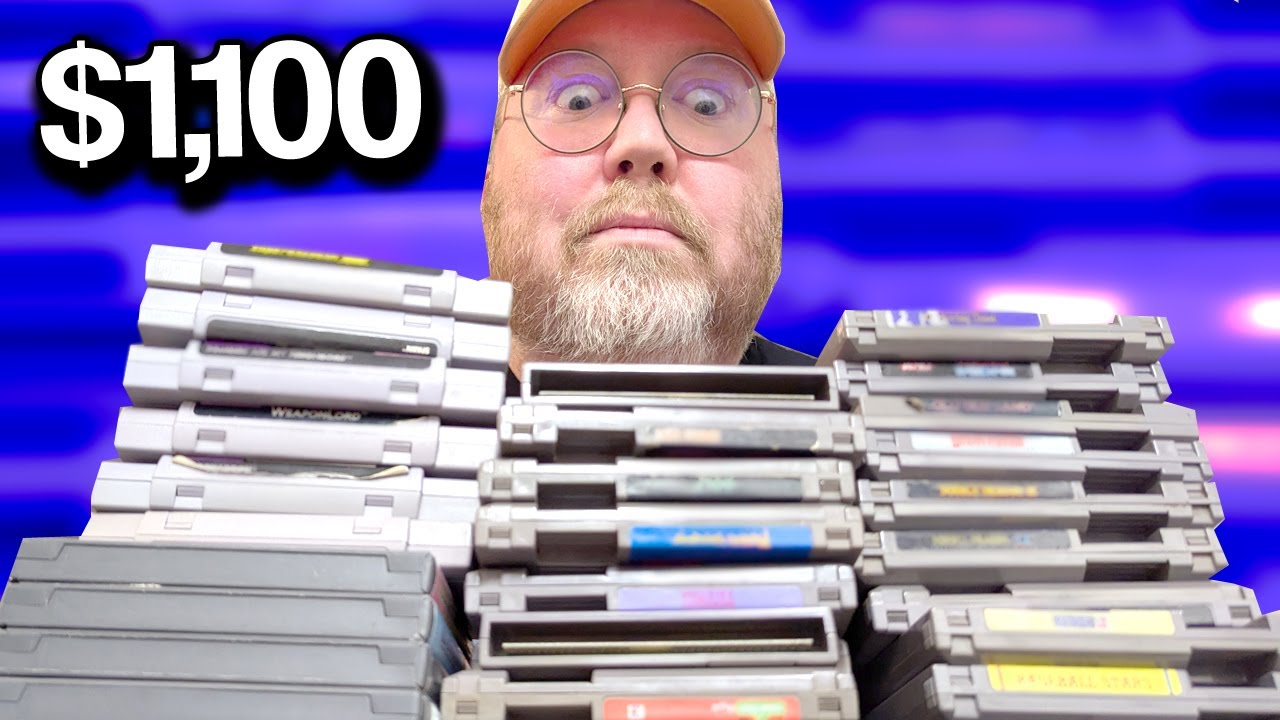 Я заплатил 1100 долларов за коллекцию видеоигр... ЗА 1 ИГРУ