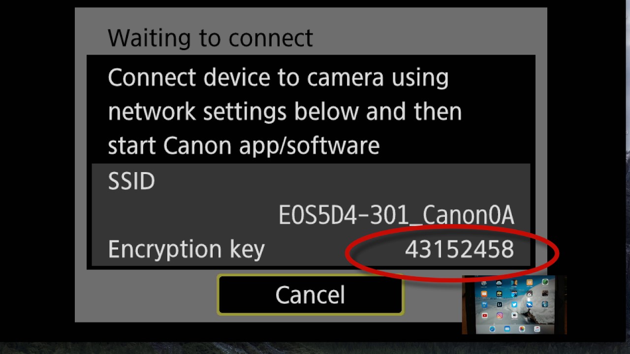 Canon 5DMk4 &mdash; подключение по Wi-Fi к телефону или планшету