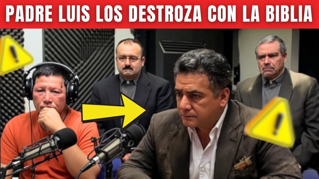 4 pastores se burlan de la Confirmación… ¡pero el Padre Luis los DESTROZA con la Biblia!