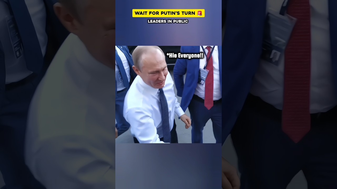 Putin In Public 🦁 The Aura Speaks Itself ⚡