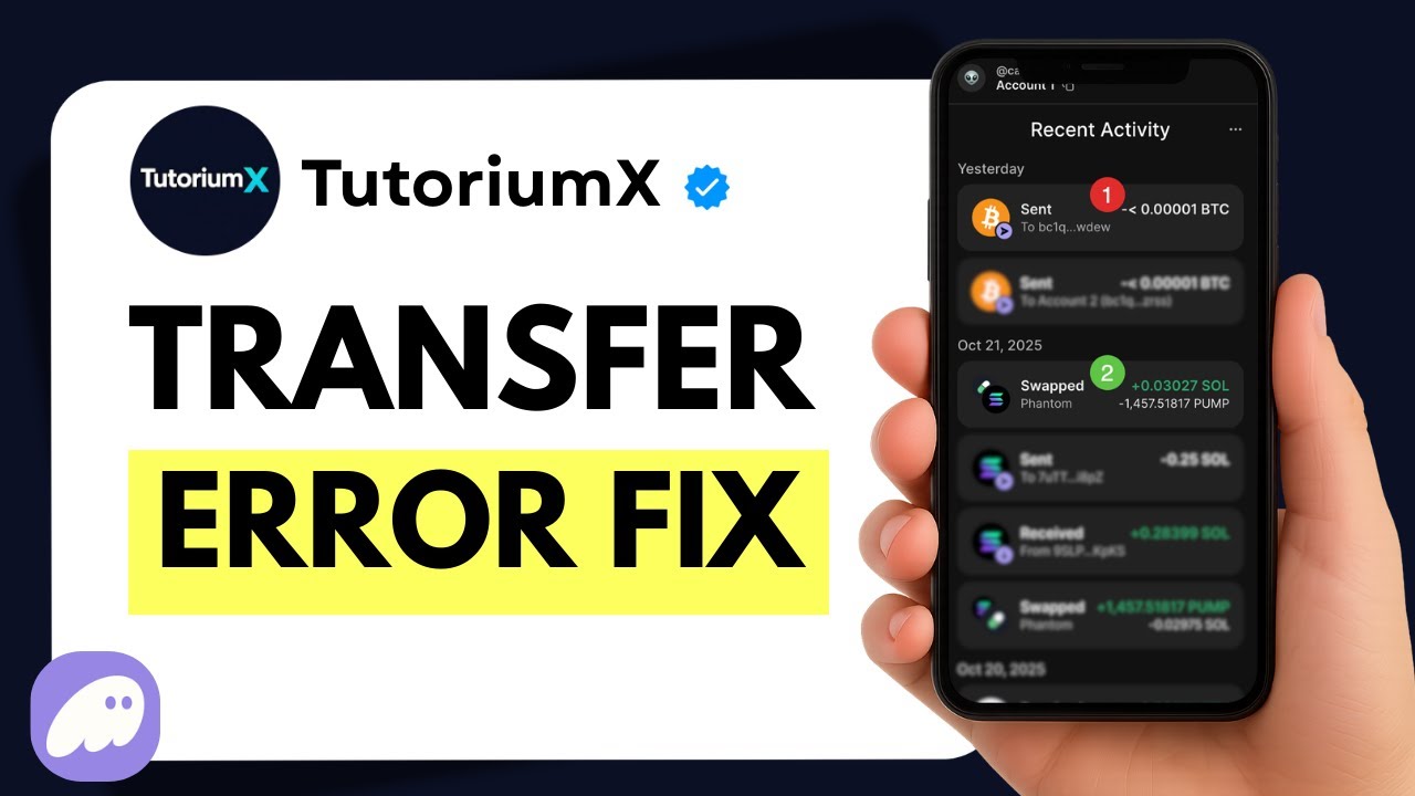 How to Fix &ldquo;Transaction Failed&rdquo; in Phantom Wallet