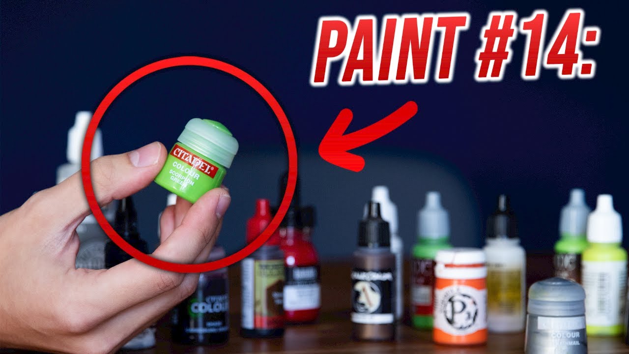 19 ESSENTIAL Warhammer paints (we can't replace)