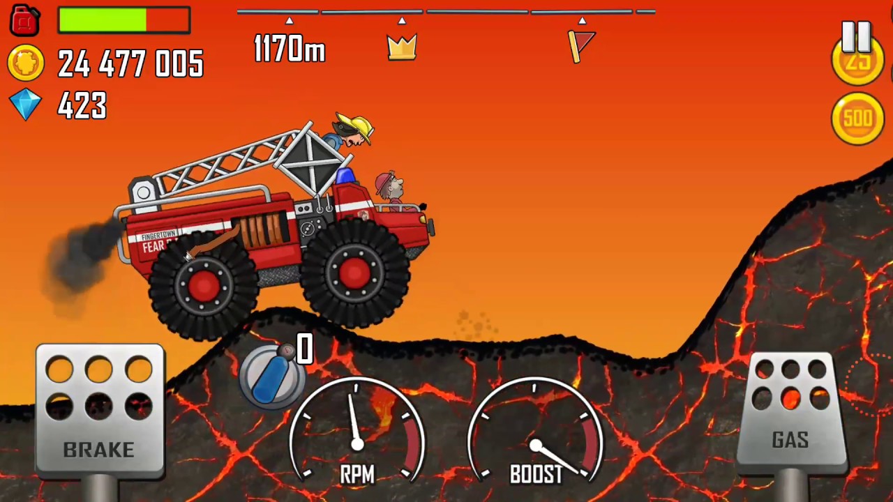 Glad n Nikkita Hill Climb Fire Truck glad n anikkita #2