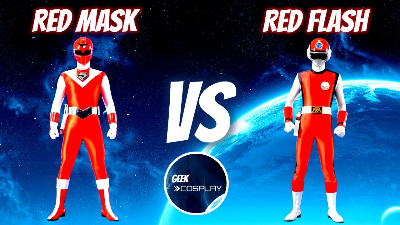 Quem Vence A Super  Batalha Tokusatsu? Red Flash VS Red Mask