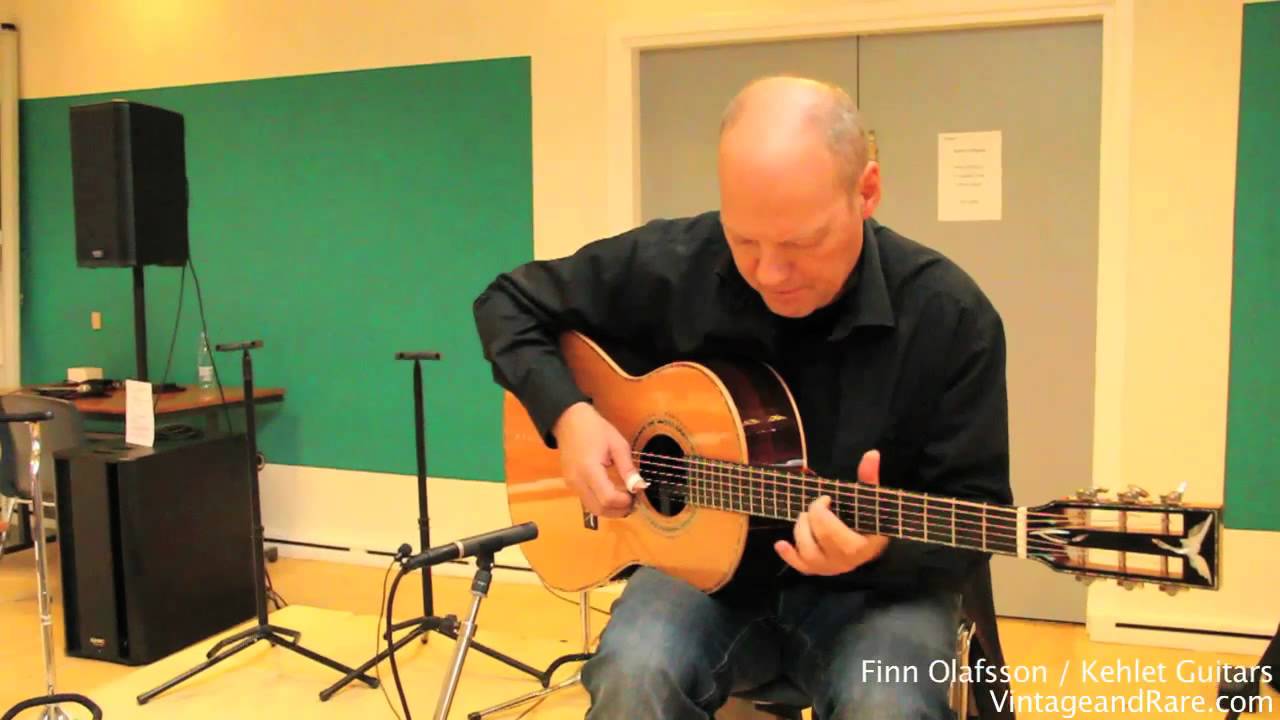 Finn Olafsson / Part 1 / Kehlet Guitars / Vintage Guitar Show Svendborg 2011 / VintageandRare.com