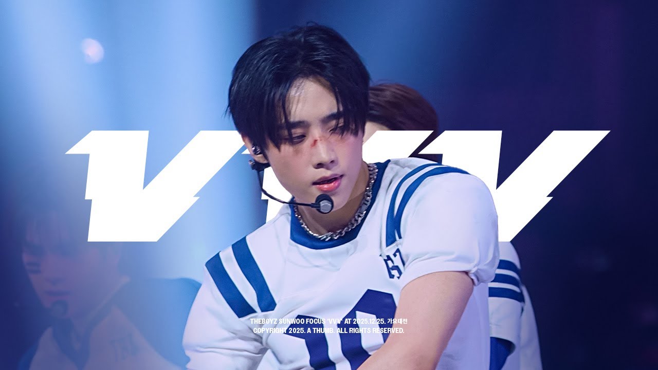 [4K] 251225 SBS 가요대전 더보이즈 선우 직캠 | VVV | THEBOYZ SUNWOO FOCUS CAM