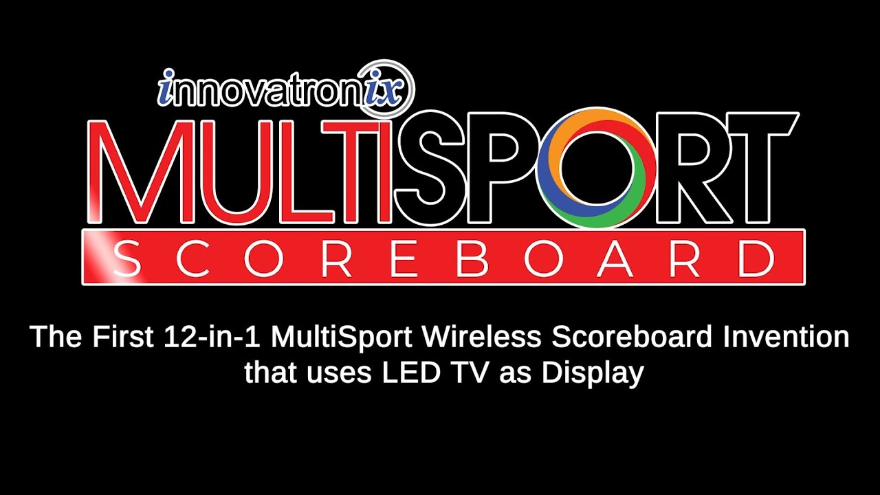 Innovatronix 12-in-1 MultiSport Wireless Scoreboard
