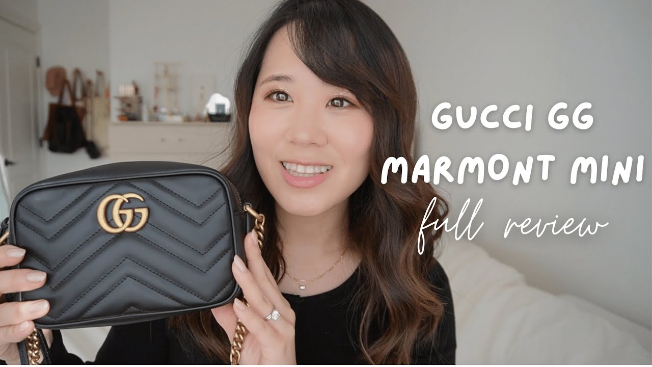 БЫСТРЫЙ ОБЗОР | Мини-сумка Gucci GG Marmont Matelass&eacute; + примерка | Стоит ли оно того?