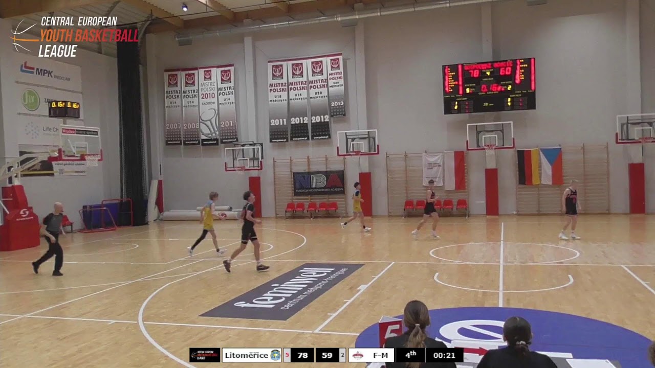 CEYBL U15, 15. 3. 2026, Slavoj BK Litoměřice - Basketpoint Frýdek-Místek