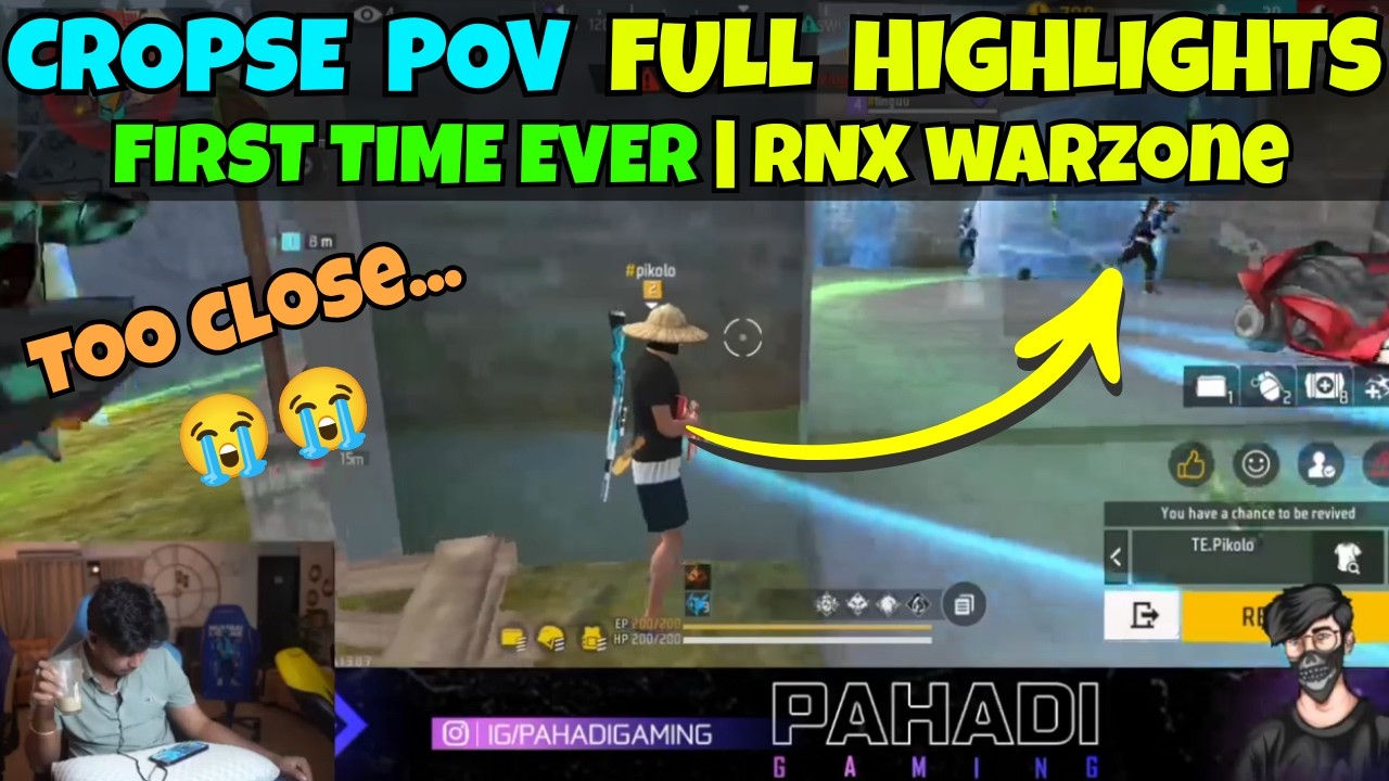 TE CROPSE POV HIGHLIGHTS | TEAM ELITE RNX INVITATIONAL TOURNAMENT HIGHLIGHTS | TEAM ELITE