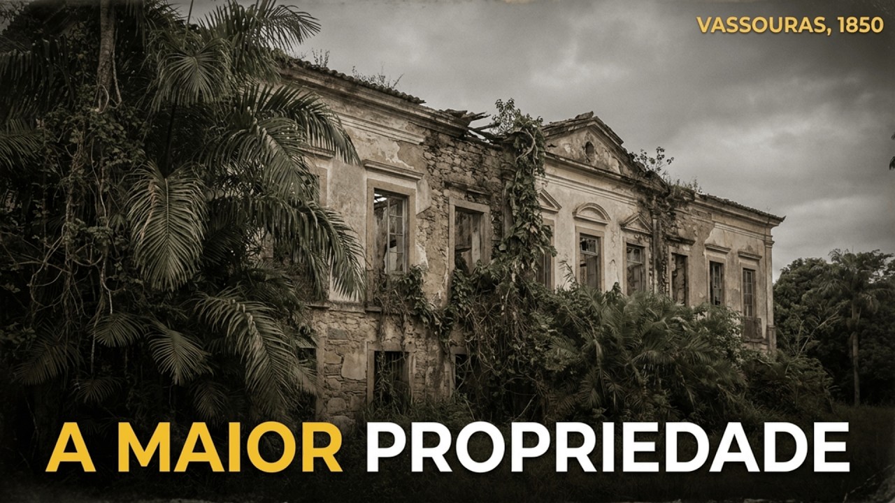 A História TRÁGICA da MAIOR Propriedade Cafeeira do Brasil: A Queda dos Barões de Vassouras