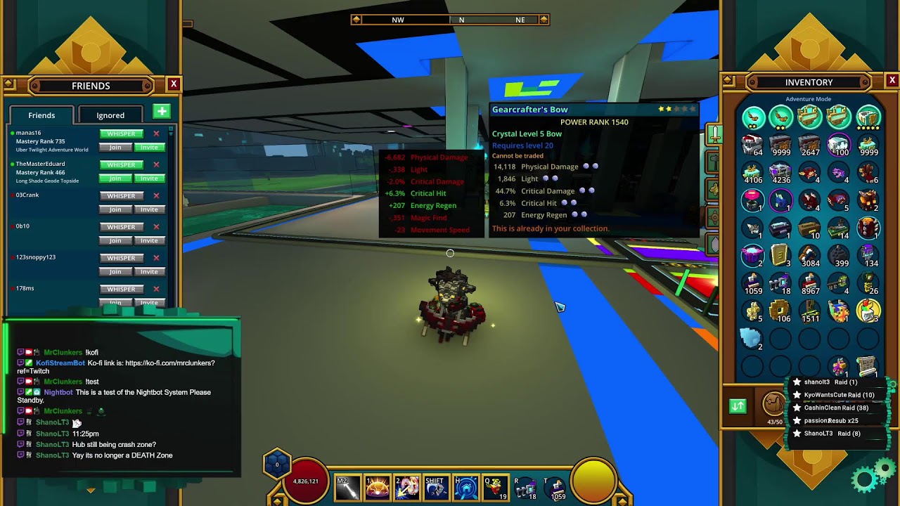 [PC] Trove EXP Day | Ifera Carries, Put your Ign in Chat to Join | I was Delayed, Technical Issues!