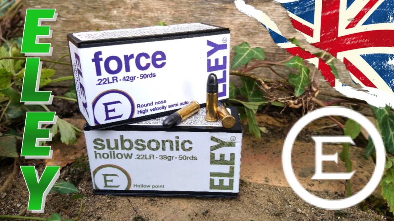 ELEY 22 Subsonic vs Force