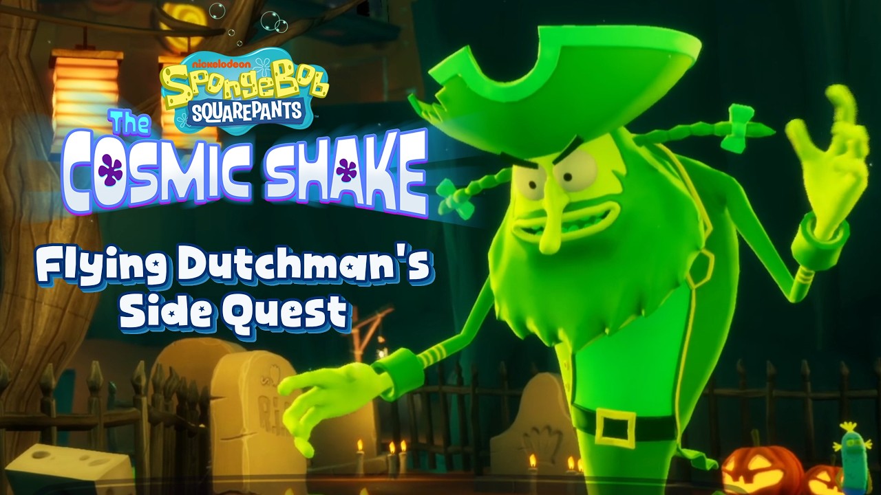 Halloween Rock Bottom – Flying Dutchman Side Quest (All 3 Fake Dutchmen) | SpongeBob Cosmic Shake