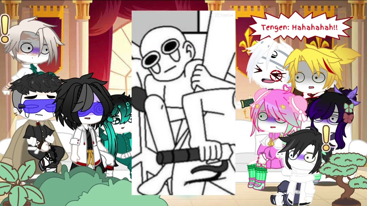 Hashira + Master react to Tomioka Brother’s ||MY AU||
