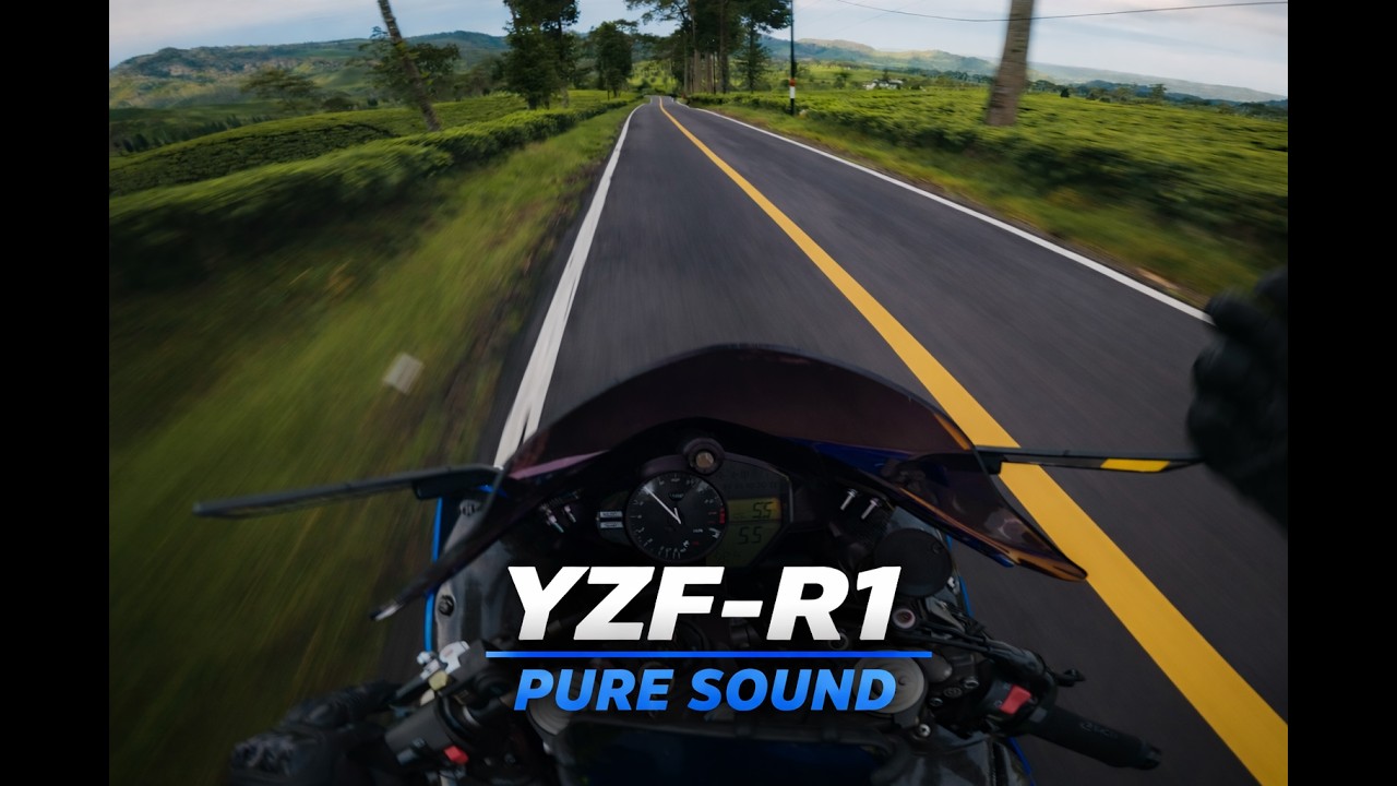 First Ride to Ciwidey with Crossplane R1 | PURE SOUND | 4K