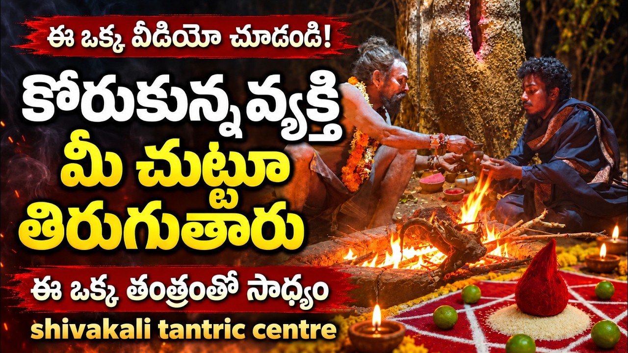 Vashikaran Specialist Telugu | Love Vashikaran Telugu | Vashikaran for Love