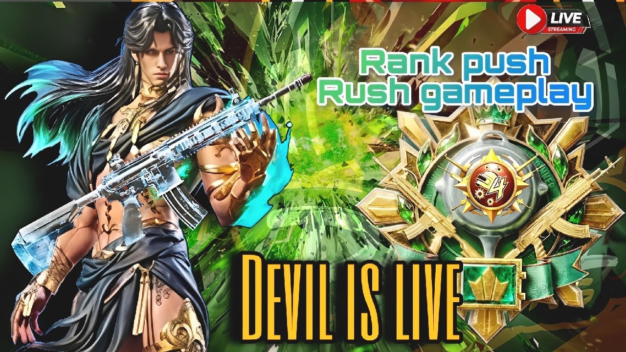 DEVIL ON FIRE 🔴 | Non‑Stop Rush Gameplay BGMI Live, #bgmilive #devil #bgmiindia
