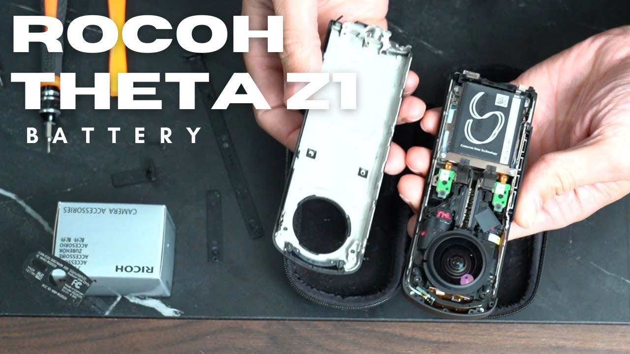 How to replace Ricoh Theta Z1 Battery