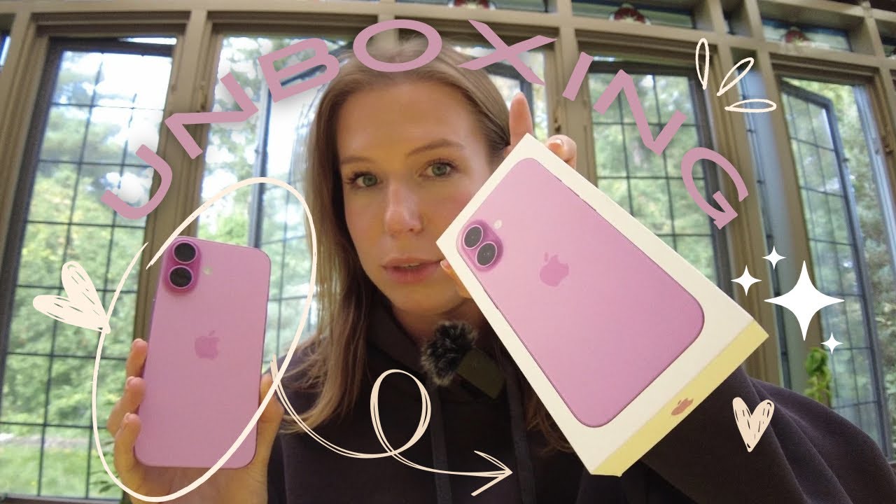 UNBOXING PINK IPHONE 16 💗| new iPhone 2024 vs iPhone 11, is it worth it?