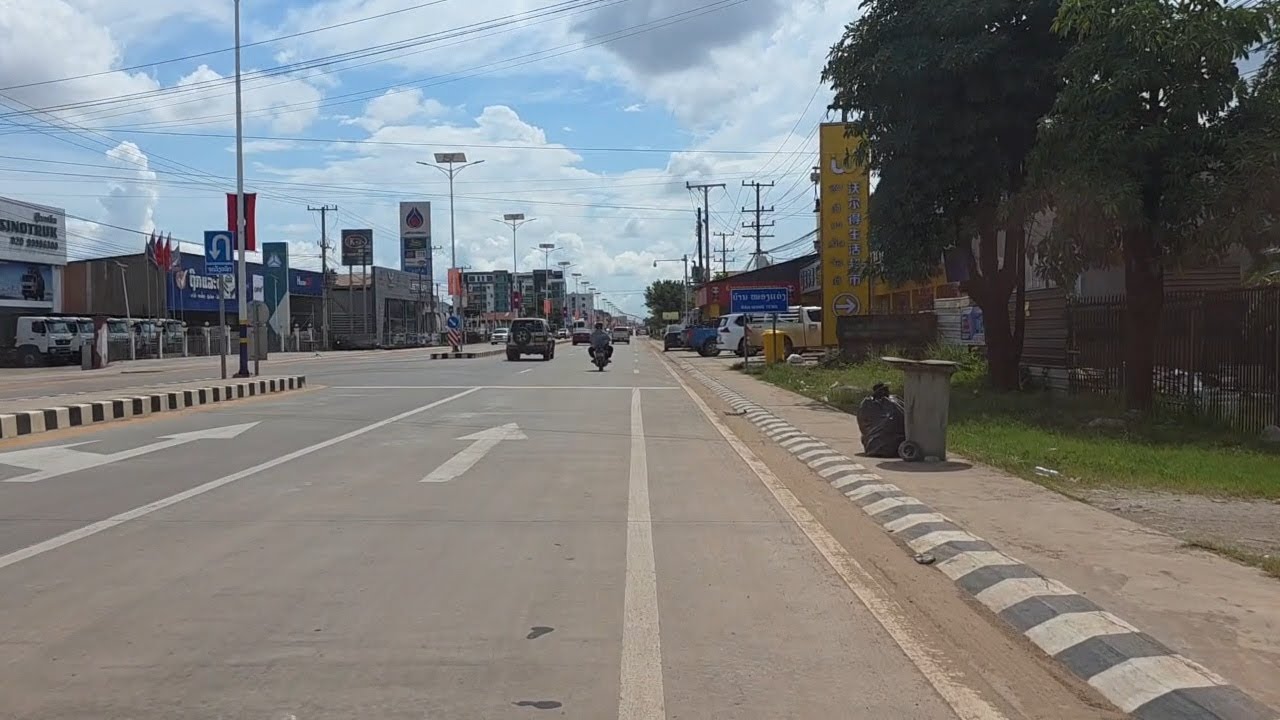##travel #laos #Vientiane #roadtrip ເສັ້ນທາງ4ແຍກທາງດ່ວນສີເກີດ-3ແຍກສີບຸນເຮືອງ