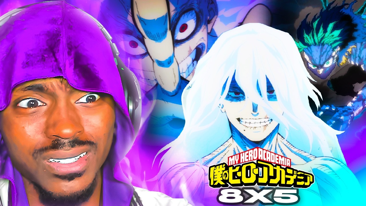 CARNAGE DEKU VS THE GREATEST VILLIAN!! MY HERO ACADEMIA SEASON 8 EP5 REACTION