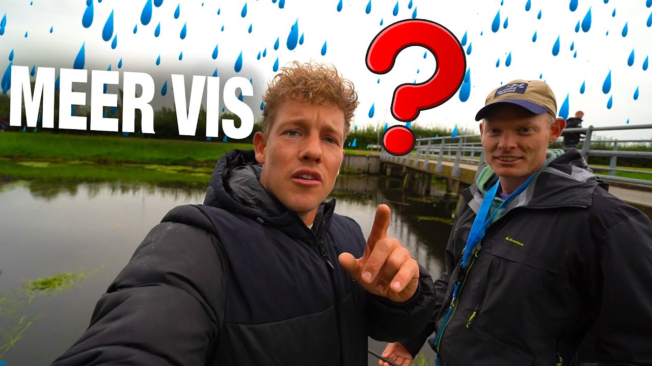 Stekkie - vang je meer vissen in de regen?