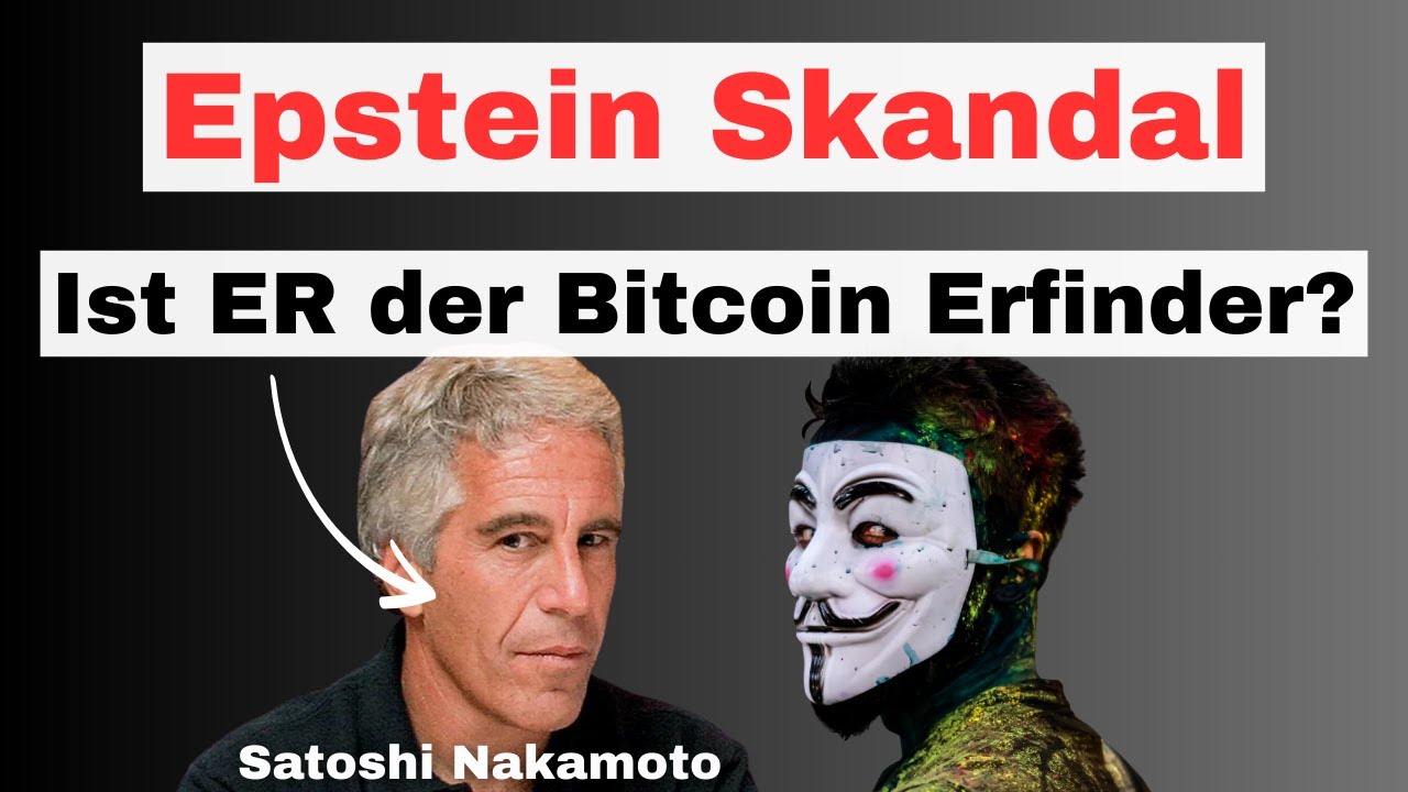 Epstein der Bitcoin Erfinder? - jetzt stürzt Bitcoin ab!!! 