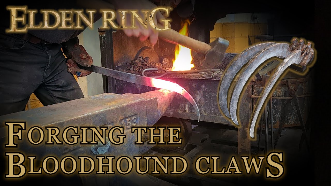 Forging the Bloodhound Claws from Elden Ring