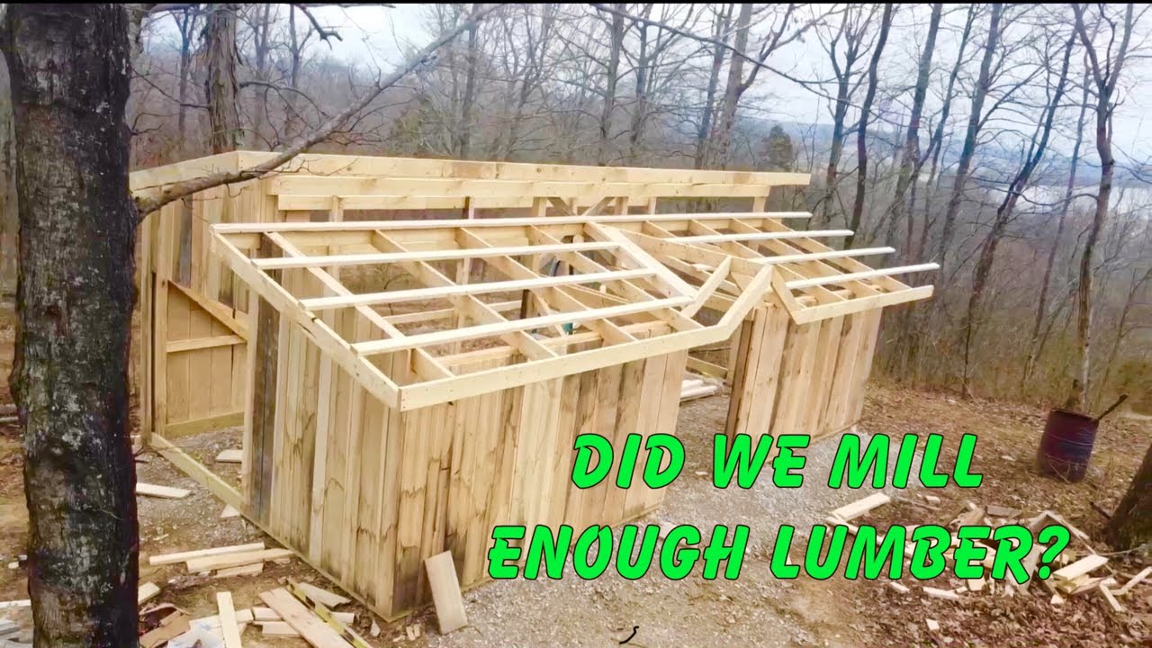 Did We Mill Enough Barn Siding? - Building a Mini Barn - Part 4