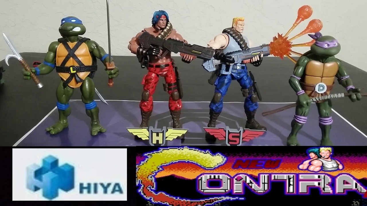 Hiya Toys 1/12 Exquisite Basic Serie Contra Operation Galuga Lance Bean AND Bill Rizer