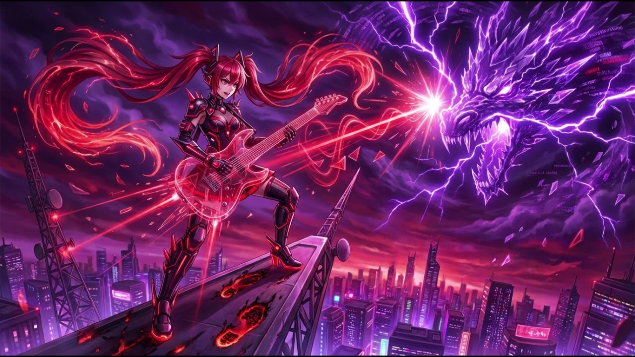 SUNO実験場　nightcore_progressivemetal71+72  vsraimei_pelsona