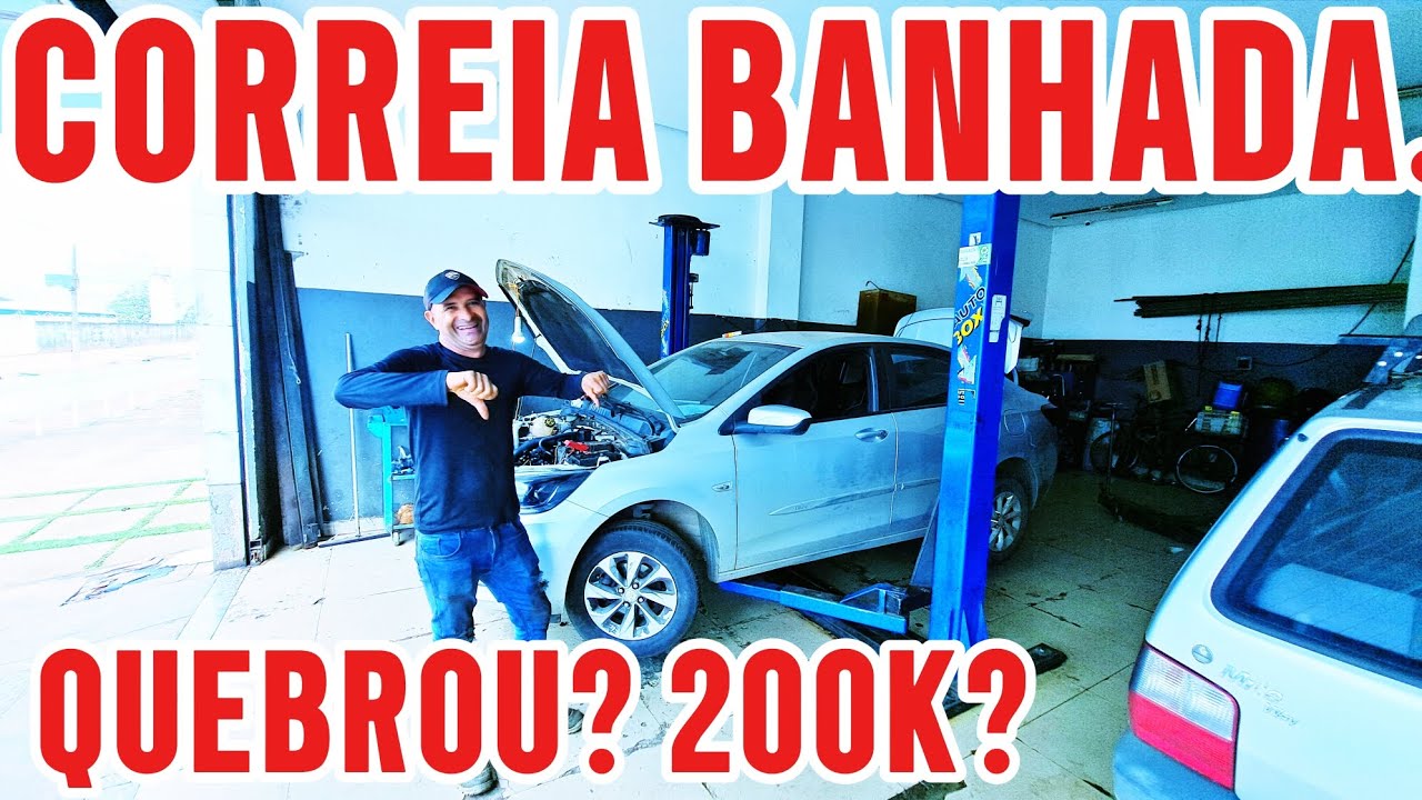 ONIX CORREIA BANHADA A ÓLEO.  Opinião do mecânico.  Aguentou 200k?😱🤔