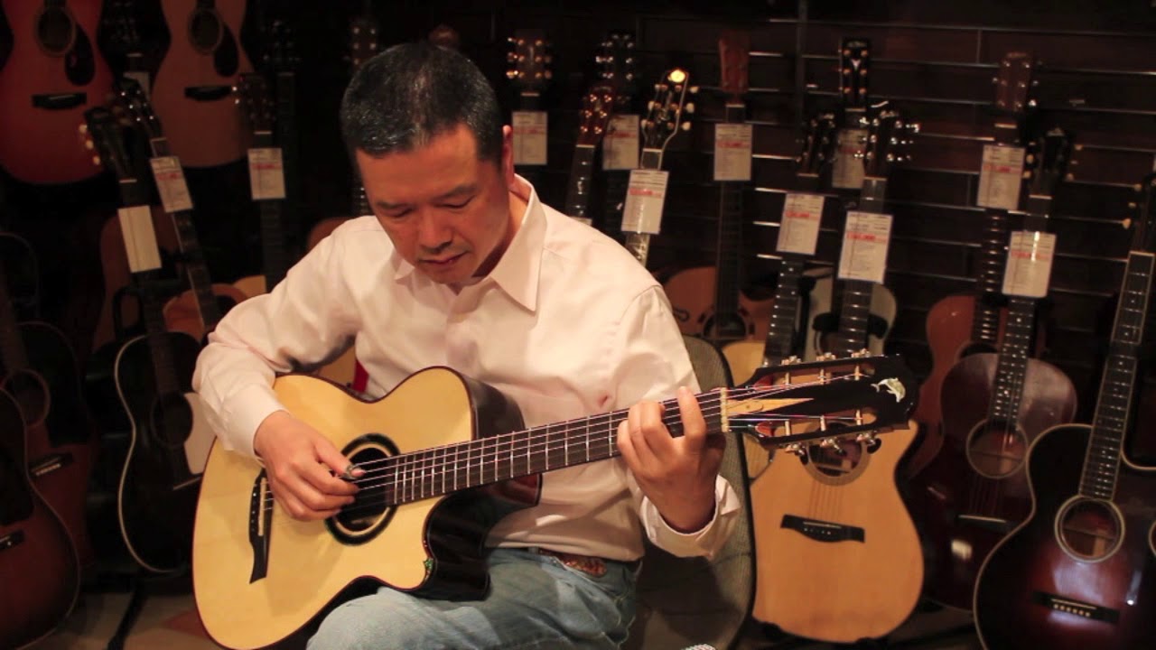 Water Road Guitars Couchi African Blackwood Demo - Player 古川忠義