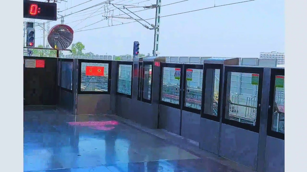 (Airport Express Line) Dhaula Kuan - (Pink Line) Durgabai Deshmukh South Campus • DMRC • Video No.83
