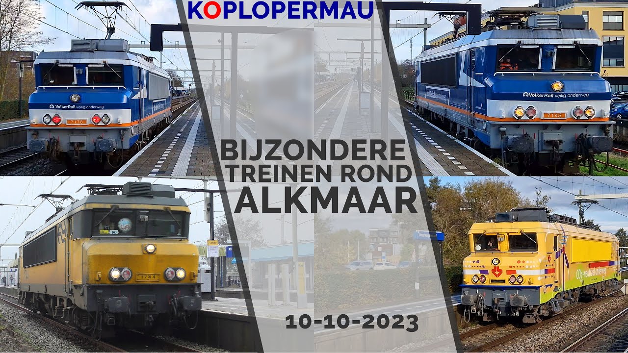 Bijzondere Treinen rond Alkmaar (juli - december 2023)