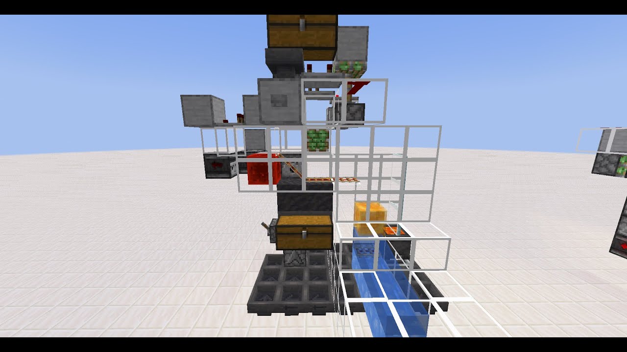 Minecraft  1.19.2  我的世界  ||  高速拆包機，不用消耗界伏盒  super speed shulker box unloader