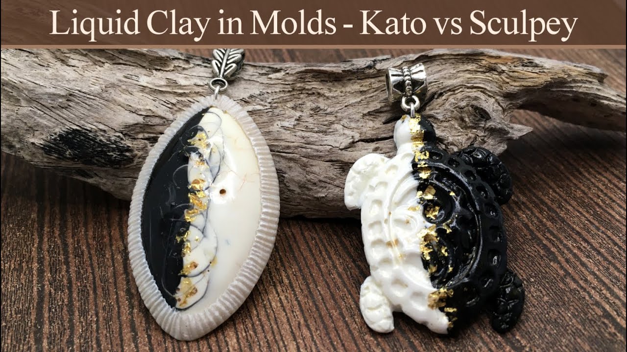 Using Liquid Clay in Molds - Which One is Best - Kato vs Sculpey Liquid Clay