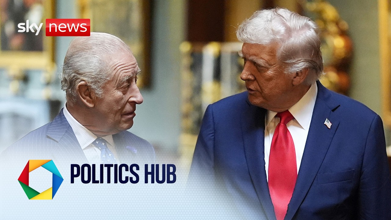 King's US visit to go ahead - as Trump says it will be 'terrific' | Politics Hub with Ali Fortescue