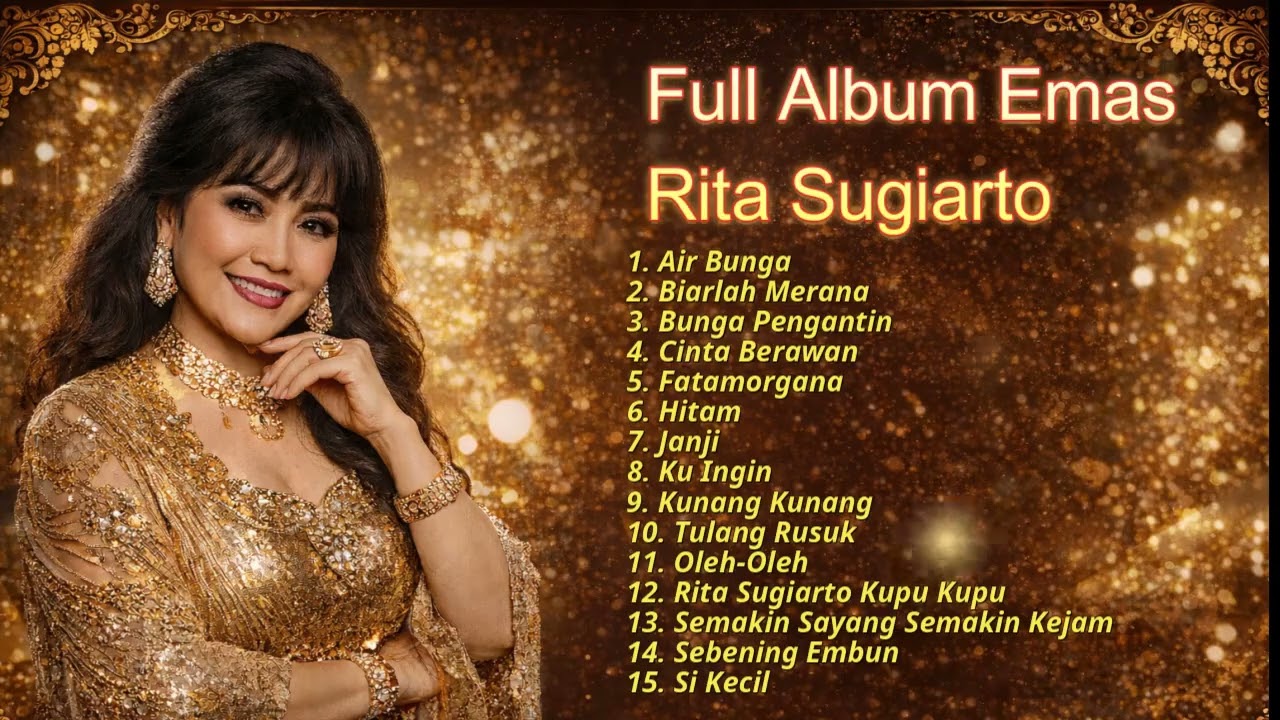 KUMPULAN LAGU RITA SUGIARTO TANPA IKLAN | Album Emas Dangdut Lawas Terpopuler