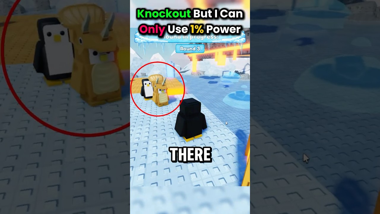 KNOCKOUT but I can ONLY use 1% POWER?!