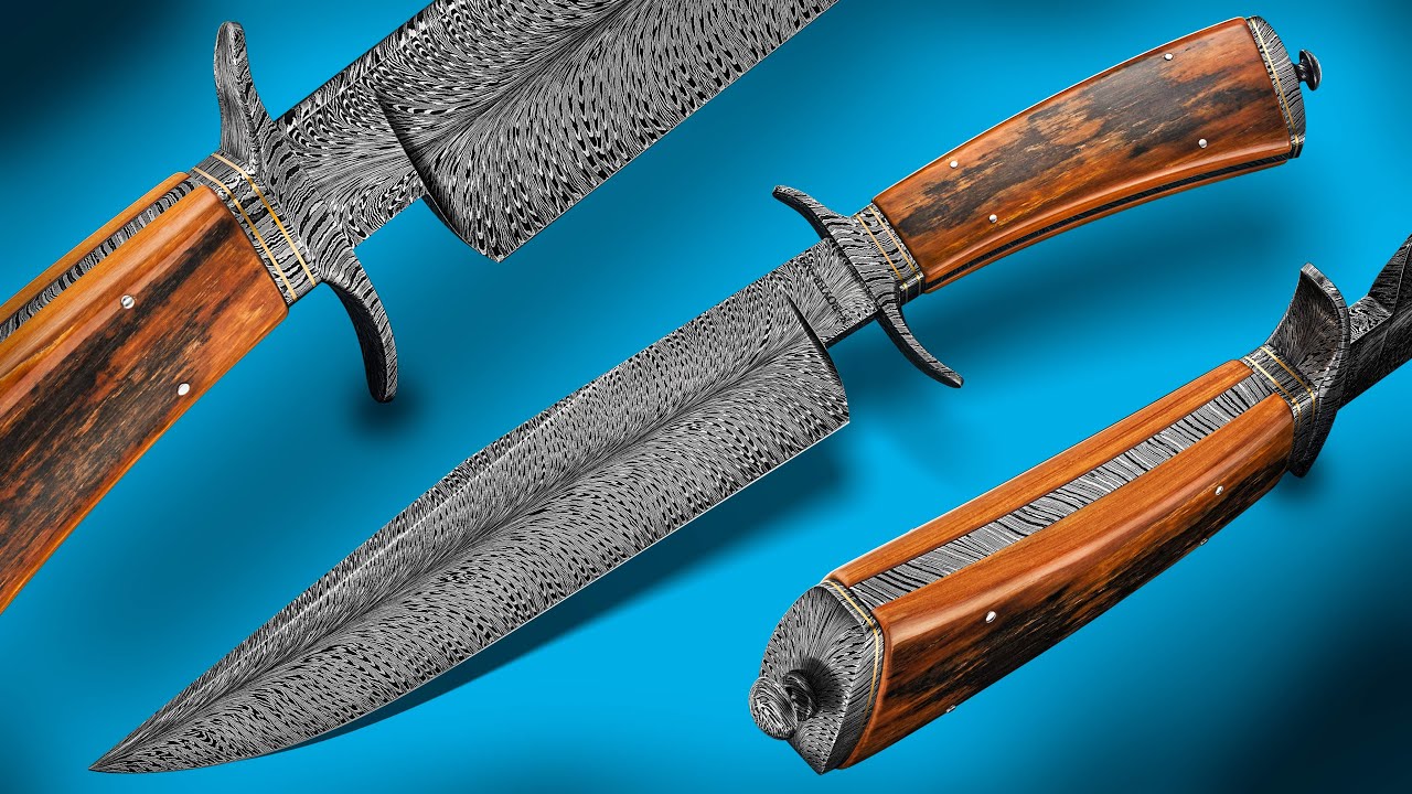 This Is the Best Feather Pattern I've Made in a Knife: Full Build