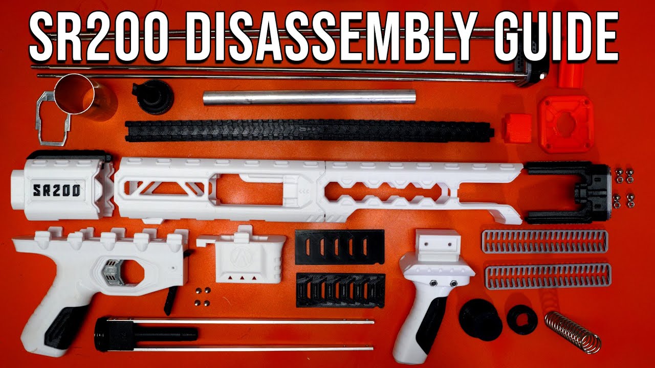 How To Disassemble Your SR200 For Maintenance Or Upgrades